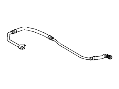 BMW 17227571985 Transmission Oil Cooler Line, Return