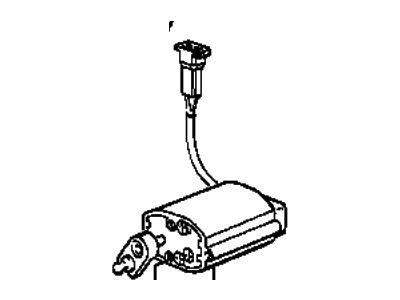 BMW 535i HVAC Heater Blend Door Actuator - 64111380501