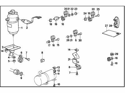 BMW A/C Compressor Cut-Out Switches - 64538363859