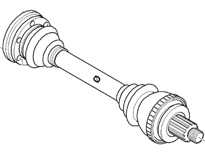 BMW 33211229235 Axle Shaft Assembly