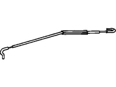 BMW 740iL Door Latch Cable - 51211951122