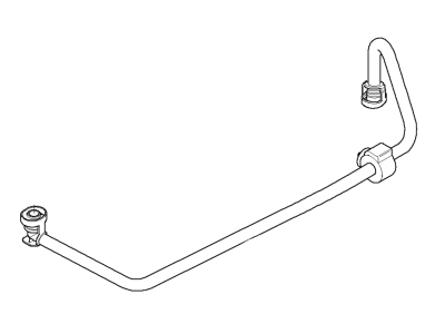 BMW 13907522415 Fuel Tank Breath.Line With Resonator