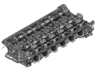 BMW X4 Cylinder Head - 05762117616