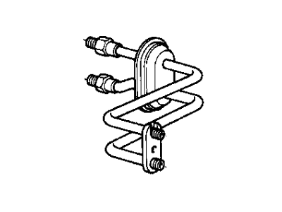 BMW Z3 A/C Hose - 64538390557