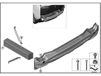 BMW 07119907269 Hexalobular Socket Screw