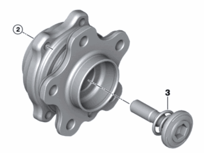 2020 BMW X7 Wheel Bearing - 31206893780