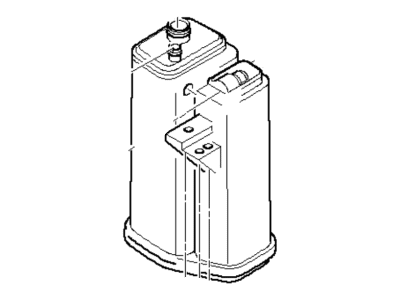 BMW 525i Vapor Canister - 16136757557