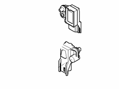 BMW 330i Air Bag Sensor - 65776953634