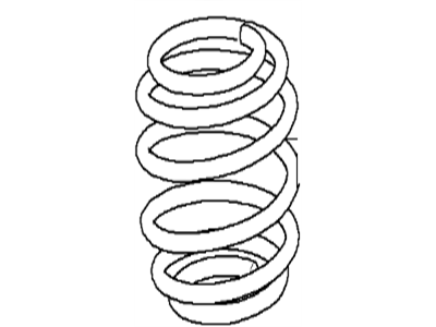 BMW 31332282630 Coil Spring, Front