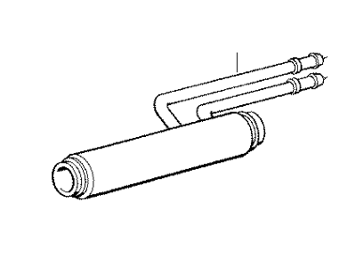 BMW 325is A/C Liquid Line Hoses - 64531380542