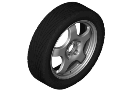 BMW 36112420121 Space Saver Wheel With Tyre