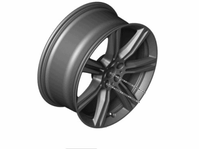 BMW X6 Alloy Wheels - 36116883753