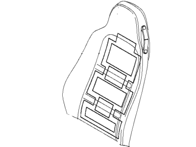 2002 BMW Z3 Seat Heater Pad - 52108413882