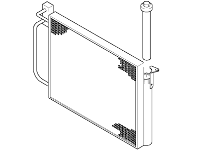 2003 BMW X5 A/C Condenser - 64538381543