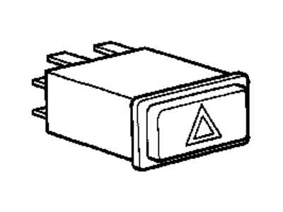 1983 BMW 528e Hazard Warning Switches - 61311372893