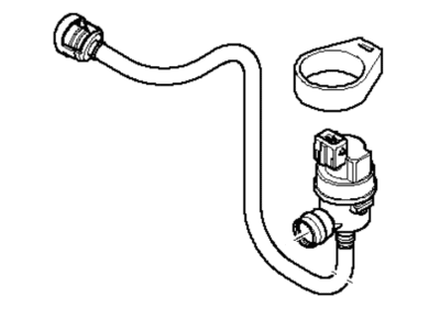 2008 BMW 760Li Fuel Tank Vent Valve - 13907515795