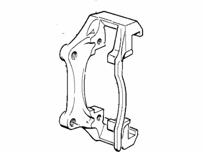 1987 BMW 325i Brake Caliper Bracket - 34111158254