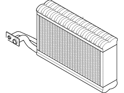 BMW 530i A/C Evaporator Core - 64116921070