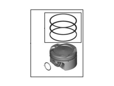 BMW X6 Piston - 11258747752