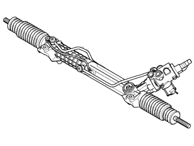 BMW 530i Steering Gearbox - 32136757877