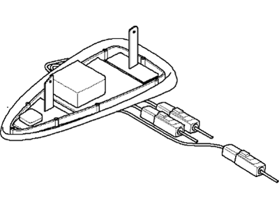 2004 BMW 745Li Antenna - 65206913288