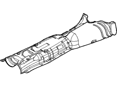 2005 BMW M3 Exhaust Heat Shield - 51487893366