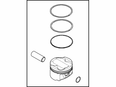 BMW M3 Piston - 11257834017