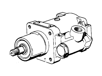 BMW 633CSi Power Steering Pump - 32411466164