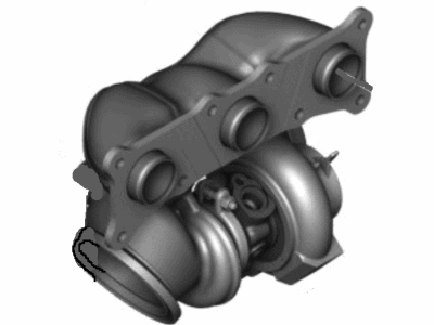 BMW 335xi Turbocharger - 11657593016