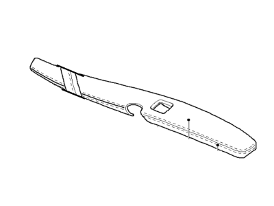 BMW 528xi Door Armrest - 51417967264