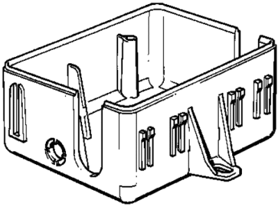 1987 BMW 325e Fuse Box - 61131368813