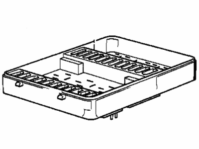 1987 BMW 325e Fuse Box - 61131370763