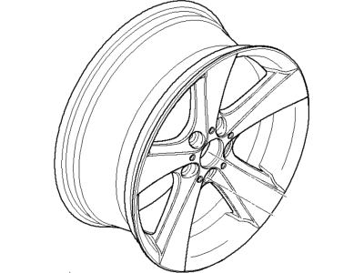 BMW 545i Alloy Wheels - 36116761992