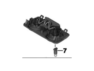 BMW 528i Interior Light Bulb - 63317960666