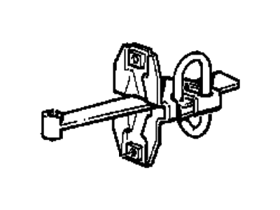 1990 BMW 525i Door Check - 51228168090
