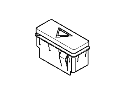 BMW 528i Hazard Warning Switches - 61318350947