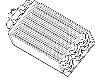 BMW Z8 A/C Evaporator Core - 64116911692