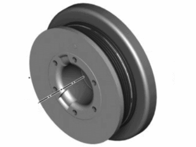 BMW X4 Crankshaft Pulley - 11238638534