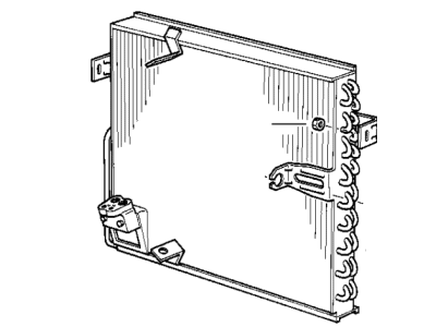 1994 BMW 840Ci A/C Condenser - 64531392941