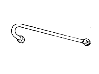 1997 BMW 328is A/C Liquid Line Hoses - 64538377678