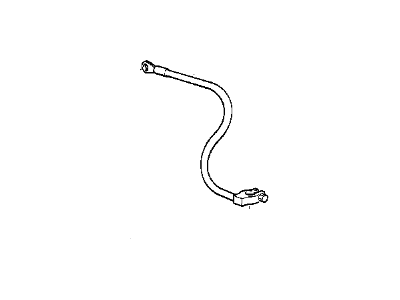 BMW 850i Battery Cable - 12421737741