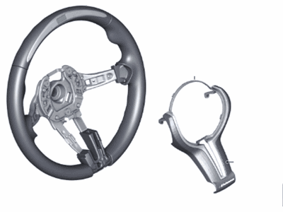 2016 BMW M4 Steering Wheel - 32302344148