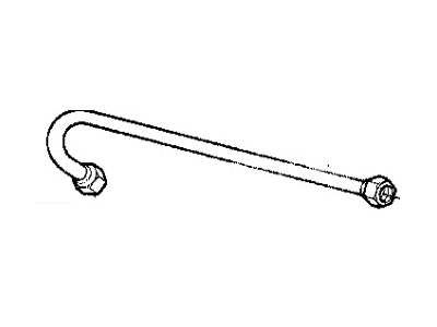 1997 BMW 318is A/C Liquid Line Hoses - 64538377633