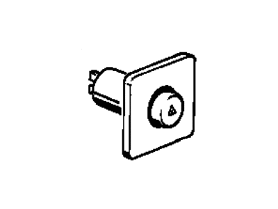 BMW 633CSi Hazard Warning Switches - 61311359948