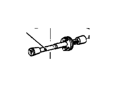 BMW 64111354754 Guide Shaft Temperature Control