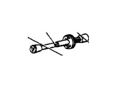 BMW 64111361937 Control Shaft Air Distribution