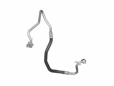 BMW X6 A/C Hose - 64509271905