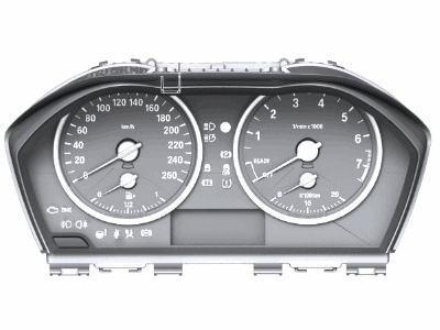 2016 BMW X1 Speedometer - 62108794205