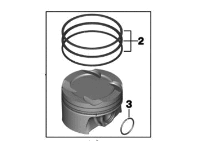 BMW i8 Piston - 11258618504