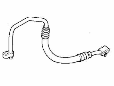 2006 BMW 550i A/C Liquid Line Hoses - 64536984876